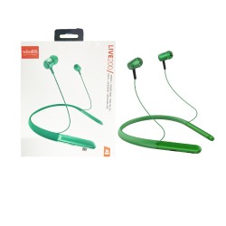 FONE DE OUVIDO SEM FIO DE PESCOÇO LIVE200 COM PORTA DE CARTÃO MICRO SD VERDE FONE DE OUVIDO SEM FIO DE PESCOÇO LIVE200 COM PORTA DE CARTÃO MICRO SD VERDE